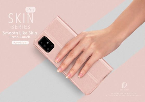 Чехол-книжка Dux Ducis для Samsung A715F Galaxy A71 2020 Черный