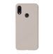 Защитный чехол Liquid Case Full Cover для Xiaomi Redmi Note 7 Pro Бежевый