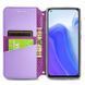 Чехол-книжка Flower Book для Xiaomi Mi 10T / Mi 10T Pro Фиолетовый