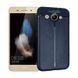 Защитный чехол Leather для Huawei Y3 2017 / Y3 2018 Синий