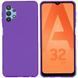 Защитный чехол Liquid Case Full Cover для Samsung A325F Galaxy A32 4G Фиолетовый