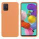 Защитный чехол Liquid Case Full Cover для Samsung A515F Galaxy A51 2020 Оранжевый