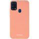 Защитный чехол Liquid Full Magnet для Samsung M315F Galaxy M31 Розовый