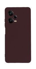 Защитный чехол Liquid Case Full Camera для Xiaomi Poco X5 5G / Redmi Note 12 5G Бордовый