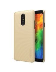 Захисний чохол Nillkin Frosted Shield для LG Q7 / Q7a Золотий