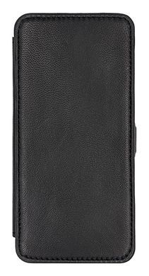 Чехол из натуральной кожи Genuine Leather PRO для Samsung G355H Galaxy Core 2 Черный