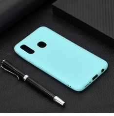 Захисний чохол TPU Matte для Samsung M205F Galaxy M20 Блакитний