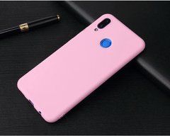 Захисний чохол TPU Matte для Huawei P Smart 2019 / Huawei Honor 10 Lite Рожевий