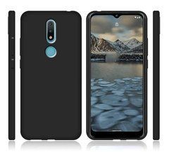 Защитный чехол TPU Matte для Nokia 2.4 Черный