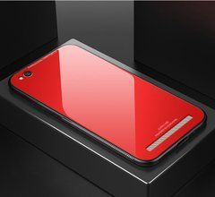 Захисний чохол Glass для Xiaomi Redmi 5A Червоний