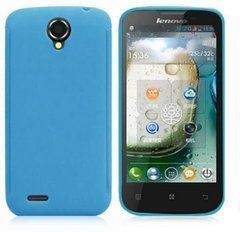 Чехол TPU S-line для Lenovo A830 Light Blue