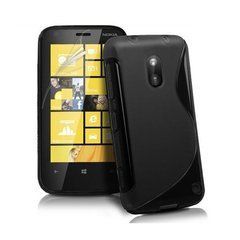 Чехол TPU S-line для Nokia Lumia 620 Черный