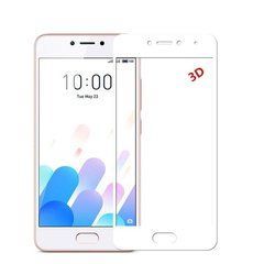 Защитное стекло 3D Plus для Meizu M5c Белый