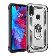 Защитный чехол Kvadrat Ring для Xiaomi Redmi Note 7 Pro Серебристый