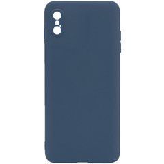 Защитный чехол Liquid Case Full Camera для iPhone 10 (X) / iPhone XS Синий