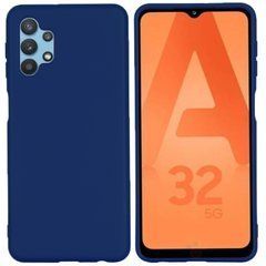 Защитный чехол Liquid Case Full Cover для Samsung A325F Galaxy A32 4G Dark Blue