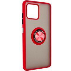 Захисний чохол Ring Buttons для ZTE Blade V30 Червоний