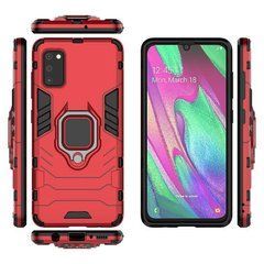 Захисний чохол Strong Guard Ring для Samsung A415F Galaxy A41 Червоний