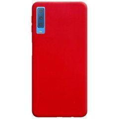 Защитный чехол TPU Softon для Samsung A750 Galaxy A7 2018 Красный