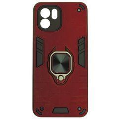 Захисний чохол Strong Guard Ring для Xiaomi Redmi A1 / Redmi A2 Бордовий