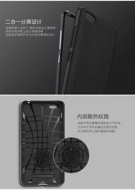 Ударопрочный чехол iPaky TPU+PC для Xiaomi Mi4i / Mi4c Черный / Золотистый