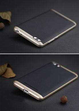 Ударопрочный чехол iPaky TPU+PC для Xiaomi Mi4i / Mi4c Черный / Золотистый