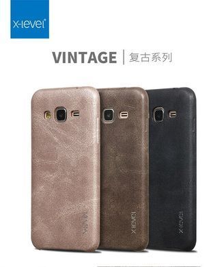 Захисний чохол X-level Vintage для Samsung J300H / J310H / J320H Galaxy J3 Чорний