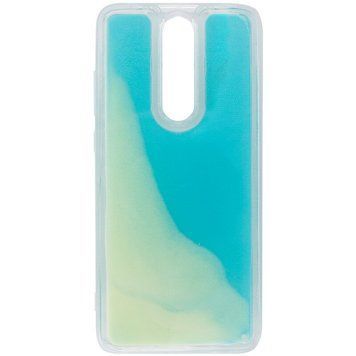 Защитный чехол Neon с песком для Xiaomi Redmi 8 / 8A / 8A Dual Голубой