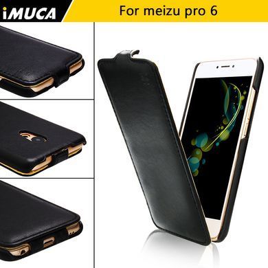 Чохол-фліп IMUCA для Meizu Pro 6 / Pro 6s Чорний