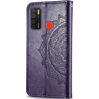 Чохол-книжка Art Book для Tecno Spark 5 Pro Фіолетовий