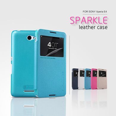 Чехол-книжка Nillkin Sparkle для Sony Xperia E4 Черный