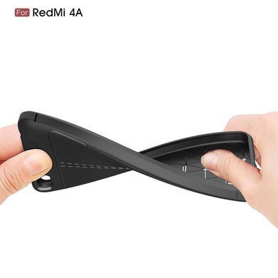 Захисний чохол Leather для Xiaomi Redmi 4A Чорний