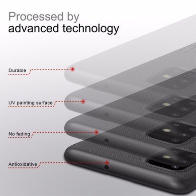 Защитный чехол Nillkin Frosted Shield для Samsung A715F Galaxy A71 2020 Черный