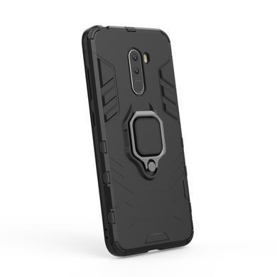 Защитный чехол Strong Guard Ring для Xiaomi Pocophone F1 Красный