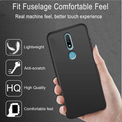 Захисний чохол TPU Matte для Nokia 2.4 Чорний