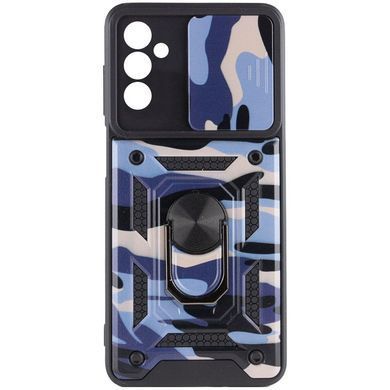 Защитный чехол Camo Ring Lock для Samsung Galaxy A04s Фиолетовый