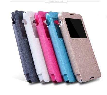 Чехол-книжка Nillkin Sparkle для Sony Xperia E4 Черный