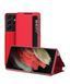 Чехол-книжка Sylish View для Samsung Galaxy S21 Ultra Красный