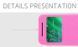 Чохол-книжка Nillkin Sparkle для HTC One Mini 2 Рожевий