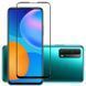 Захисне скло Full Glue для Huawei P Smart 2021 Чорний