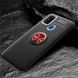 Захисний чохол Color Ring для Samsung M315F Galaxy M31 Чорний / Червоний