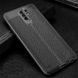 Захисний чохол Leather для Xiaomi Redmi 9 Чорний