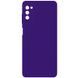 Захисний чохол Liquid Case Full Camera для Samsung A037F Galaxy A03s Фіолетовий