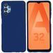 Защитный чехол Liquid Case Full Cover для Samsung A325F Galaxy A32 4G Dark Blue
