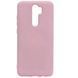 Защитный чехол Liquid Case Full Cover для Xiaomi Redmi 9 Розовый