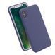 Защитный чехол TPU Matte для iPhone 10 (X) / iPhone XS Синий