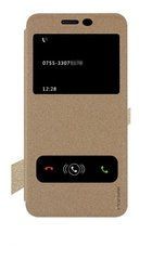 Чохол-книжка Pudini Goldsand для Samsung Galaxy On 5 Золотий