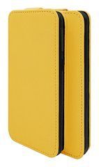 Чехол из натуральной кожи Genuine Leather Flip для Meizu M3 Note Желтый