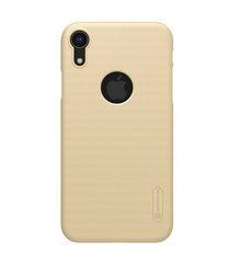 Защитный чехол Nillkin Frosted Shield для iPhone XR Золотистый