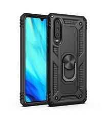 Захисний чохол Kvadrat Ring для Huawei P30 Чорний